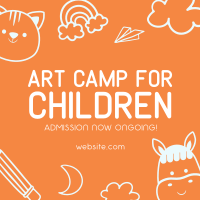 Art Camp for Kids Linkedin Post Image Preview