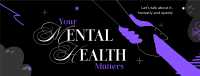 Mental Health Podcast Facebook Cover Design