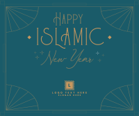 Elegant Islamic Year Facebook post Image Preview