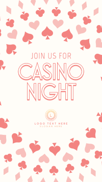 Casino Night Facebook story Image Preview