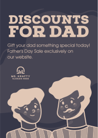 Discounts For Daddy Flyer Image Preview