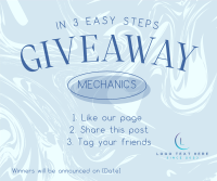 Easy Giveaway Mechanics Facebook post Image Preview
