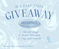 Easy Giveaway Mechanics Facebook post Image Preview