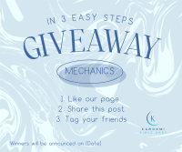 Easy Giveaway Mechanics Facebook post Image Preview