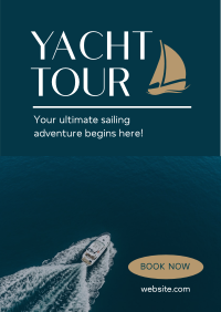 Yacht Tour Flyer Design