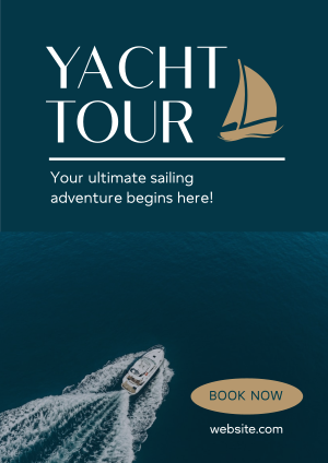 Yacht Tour Flyer Image Preview