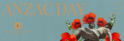 Anzac Day Collage Twitter Header Image Preview