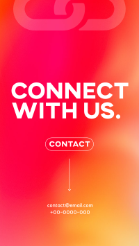 Connect With Us Modern Instagram Story Design