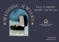 Wedding Jewelry Postcard Image Preview