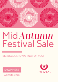 Mooncake Rabbit Fest Sale Poster Image Preview