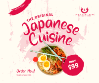 Original Japanese Cuisine Facebook post Image Preview