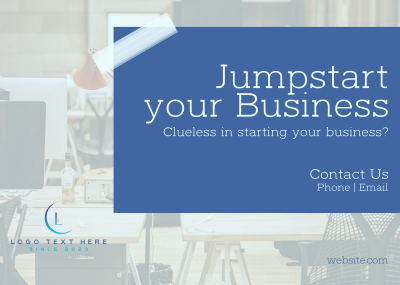 Business Jumpstart Postcard Image Preview