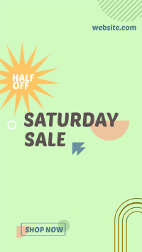 Saturday Sale Instagram Story Design