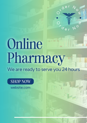 Online Pharmacy Flyer Image Preview