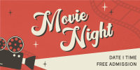 Film Movie Night Twitter post Image Preview
