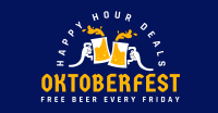 Oktoberfest Happy Hour Deals Facebook ad Image Preview