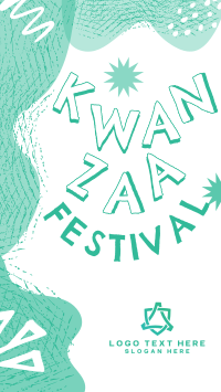 Kwanzaa Festival Greeting Instagram Story Design