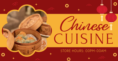 Chinese Cuisine Facebook ad Image Preview