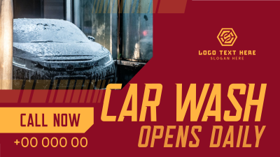 Car Wash Detailing Facebook Event Cover Image Preview
