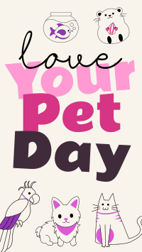 Love Your Pet Day Facebook Story Image Preview