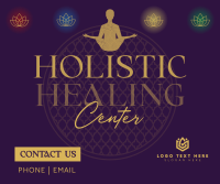 Holistic Healing Center Facebook Post Design