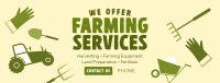 Trusted Farming Service Partner Facebook cover Image Preview