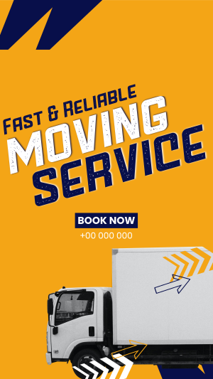 Speedy Moving Service Instagram story Image Preview