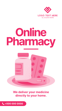 Online Pharmacy TikTok video Image Preview