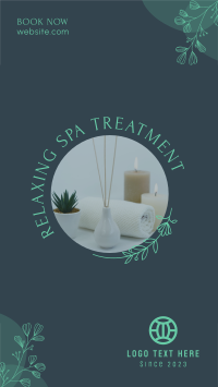 Spa Treatment Instagram story Image Preview