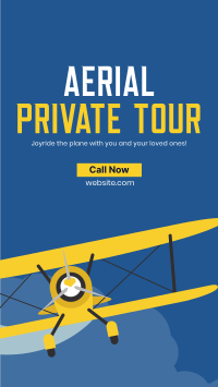 Aerial Private Tour Instagram story Image Preview