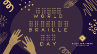 World Braille Day Animation Design