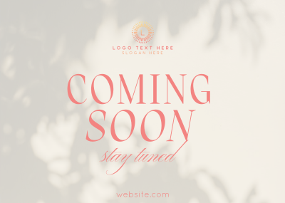 Luxury Stay Tuned Postcard Image Preview