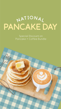 Picnic Pancake Facebook Story Design