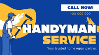 Handyman Service Facebook event cover Image Preview