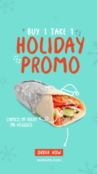 Shawarma Holiday Promo Facebook story Image Preview