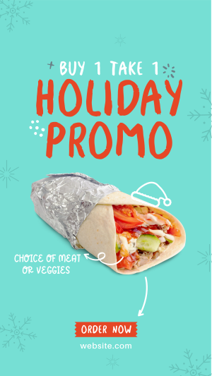 Shawarma Holiday Promo Facebook story Image Preview