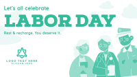 Happy Labor Day Animation Image Preview