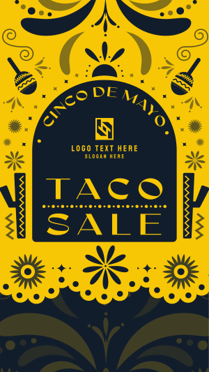 Cinco de Mayo Taco Promo Facebook story Image Preview