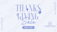 Thanksgiving Autumn Shop Sale YouTube video Image Preview