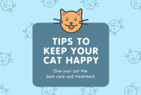 Cat Care Guide Pinterest board cover Image Preview