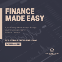 Financial Guide eBook  Instagram post Image Preview