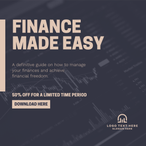 Financial Guide eBook  Instagram post Image Preview