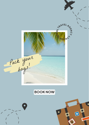 Summer Travel Destination Poster Image Preview