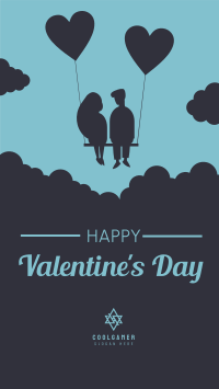 Valentines Day Couple Facebook Story Design