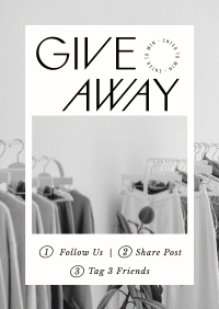 Fashion Style Giveaway Poster Image Preview