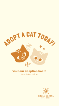 Adopt A Cat Today Facebook story Image Preview