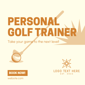 Golf Training Instagram post Image Preview