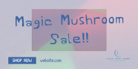 Psychedelic Mushroom Sale Twitter Post Design