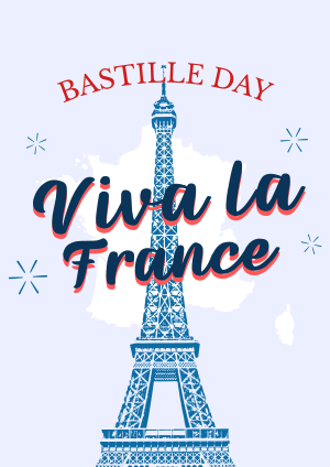 Celebrate Bastille Day Flyer Image Preview