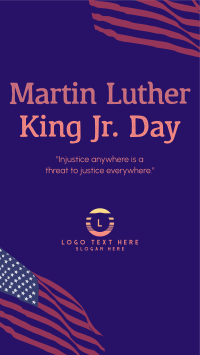 Martin Luther King Day Instagram Story Design